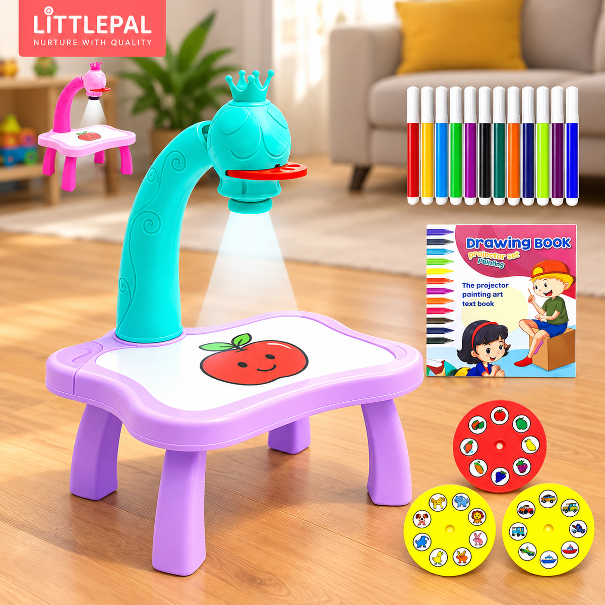 Creative Drawing Projection Table for Kids