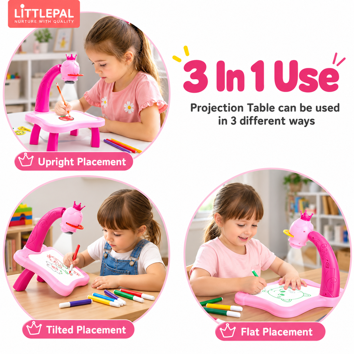 Creative Drawing Projection Table for Kids